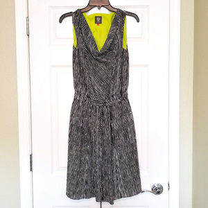 Vince Camuto Black and White Dress